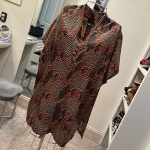 KARLIE Sz M python animal print top